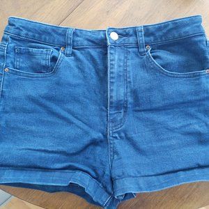 Dark Denim Shorts